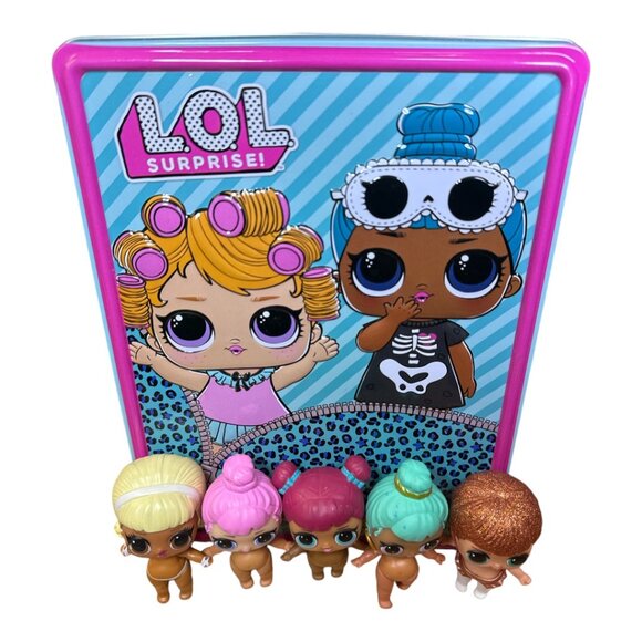 Lot of 5 LOL Surprise Dolls & LOL Surprise Container - Picture 6 of 7